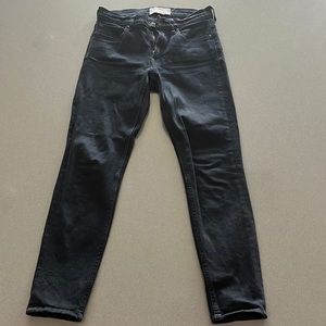 Everlane black skinny jeans size 25 ankle length